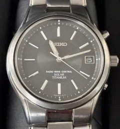 7B42 チタン　ソーラー電波　セイコー SEIKO 腕時計