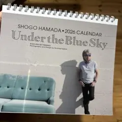 浜田省吾 2026年カレンダー卓上Under the Blue Sky 開封済みのサムネイル