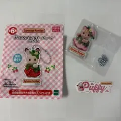 シルバニアファミリー アクリルキーチェーン　ネームステッカー