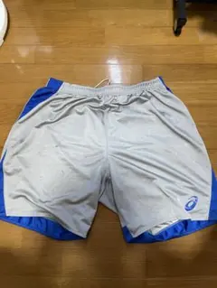 アシックス　ハンドボールパンツ グレー/青　2XO