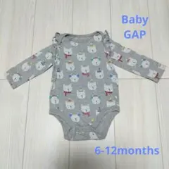 Baby GAP 白くま柄長袖ロンパース