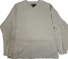 CHAPS RALPH LAUREN XL アイボリー Vネック コットンニット