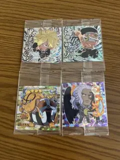 ワンピース ウエハース　シール4枚セット