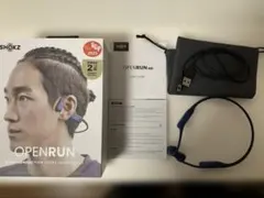 【ほぼ新品】Shokz (ショックス) OpenRun 青