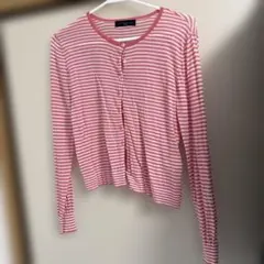 ●新品・未使用● ATELIER SIX ピンク　カーディガン　長袖　フリーのサムネイル
