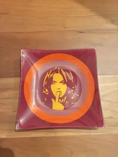 新品未使用レア⭐︎ヒステリックグラマー お皿　トレー　赤紫　hystericのサムネイル