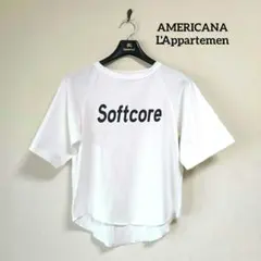 別注✨アパルトモン×AMERICANA ハーフスリーブスウェット ブラウン