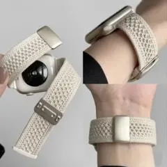 Apple Watch バンド 42/44/45/46/49mm対応 マグネット