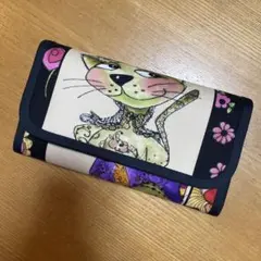 長財布 やりくり財布 ハンドメイド アレキサンダーヘンリー レア廃盤