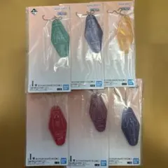 ONE PIECE アクリルキーホルダー モーテルキーホルダー　6個セット