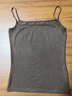 美品　UNTITLED 無地 ブラウン キャミソールのサムネイル