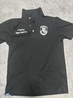 最終値下げ　早い者勝ち　FILA ゴルフ ポロシャツ ブラック L 一度使用