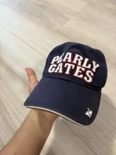 PEARLY GATES パーリーゲイツ ゴルフ キャップ ネイビー