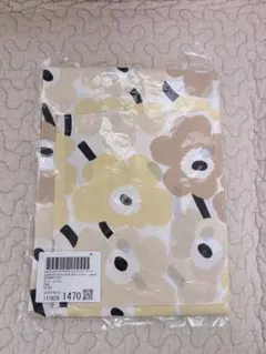 ♦︎Mini Unikko マリメッコ　日本限定　エプロン イエロー　未開封品