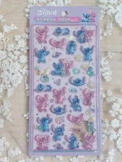 正規品 ボンボンドロップシール スティッチ ＆ エンジェル ボンドロ ディズニー