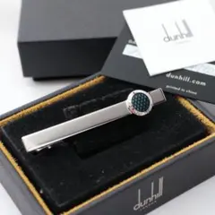 未使用 ダンヒル dunhill ネクタイピン 青色 ネイビー タイバー