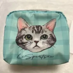 LeSportsac ポーチ アメショ 猫 ミニのサムネイル
