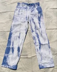 希少品 ETRO エトロ タイダイ柄 コットンパンツ イタリア製 サイズ32 希少品 ETRO エトロ タイダイ柄 コットンパンツ イタリア製 サイズ32