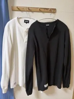 Schott/ショット　ハニカム ワッフル ヘンリーネック サーマルロンTのサムネイル