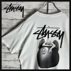 【人気即完売】 ステューシー stussy 半袖 エイトボール　エンジェル　天使