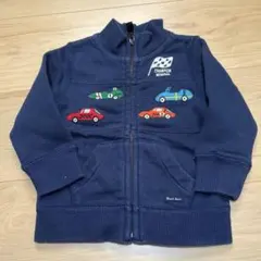 ダブルビブラックベア パーカー 80 車