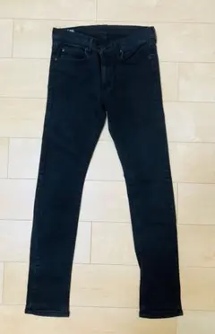Lee RIDERS LM0815ブラックスキニーデニムパンツ サイズMのサムネイル