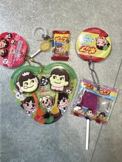 不二家ペコちゃんキーホルダー
