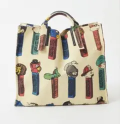 【PEZ（ペッツ）×ear】リバーシブルミディアムコットントートバッグ