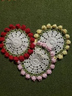 【きなこのこ様専用】ブーケコースター チューリップ 3枚セット × ５