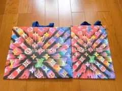 ルイヴィトン 限定 ショップ袋 2枚セット