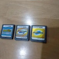 ※週末値引き中※ポケットモンスター DSソフト 3本セット