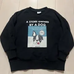 BREEZE トレーナー サイズ120 犬 ブルドッグ