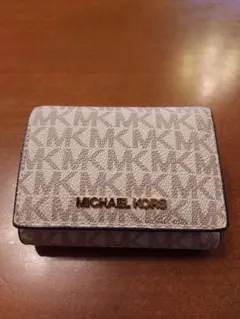MICHAEL KORS 三つ折り財布 モノグラム