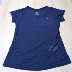 Nike DRI-FIT ネイビー Tシャツ M