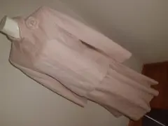 美品★11L★ピンクラメフォーマルスーツ入園式セットアップSHALLFOR入学式