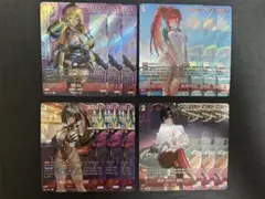 nikke ニベルアリーナ 赤(炎)UR全4種コンプセットのサムネイル