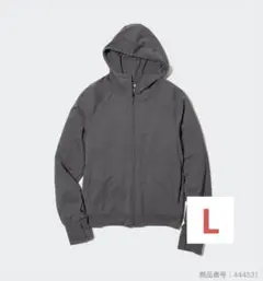 【美品】UNIQLO ユニクロ　エアリズムUVカットメッシュパーカー