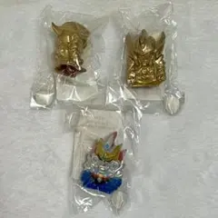【 未開封3点 】 グリッドマン グリッドナイト 指人形 限定品
