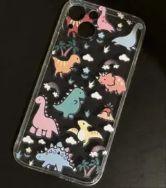 iPhone 14 pro max スマホケース 恐竜 シリコン