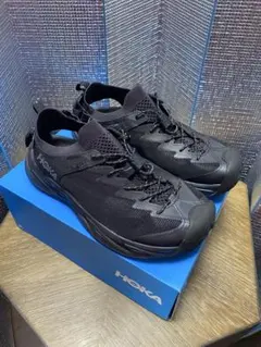 【美品】HOKA HOPARA 2 ホカ ホパラ2 ブラック 26cm 箱付き