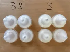 ピジョン　母乳実感　哺乳瓶用乳首8個セット SS/S