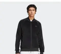 adidas アディカラー ベロア トラックトップ