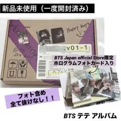 【新品未使用（開封済）】BTS V (テテ)solo Album Layover