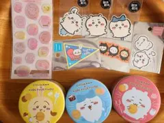 ちいかわステッカーとちいかわシール7枚とちいかわ缶セット3個セット