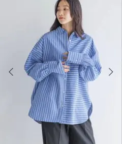 LOWRYS FARM ローリーズファーム ストライプシャツのサムネイル