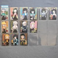 鬼滅の刃　ナムコ限定イラストカード コンプリート　13種