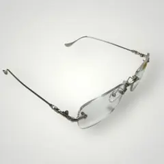 新品未使用ランクAAA リムレスメガネ クロムハーツ y2k swag - メルカリ