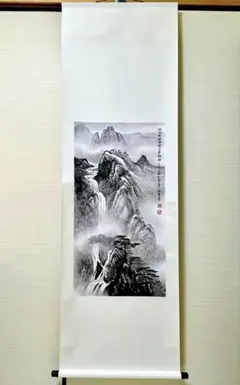 日本画 漆絵版画 麻布（裏打ちあり） 純金箔使用 「千秋万歳」 白翁作