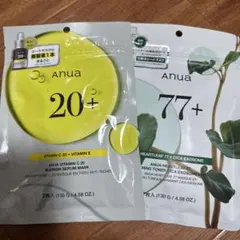Anua ドクダミ77鎮静マスクパック7枚入　ビタミンC20 マスク7枚入