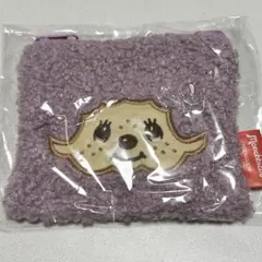 モンチッチ スクエアポーチガチャくすみカラーver パープル